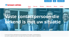 Desktop Screenshot of lenssenadvies.nl